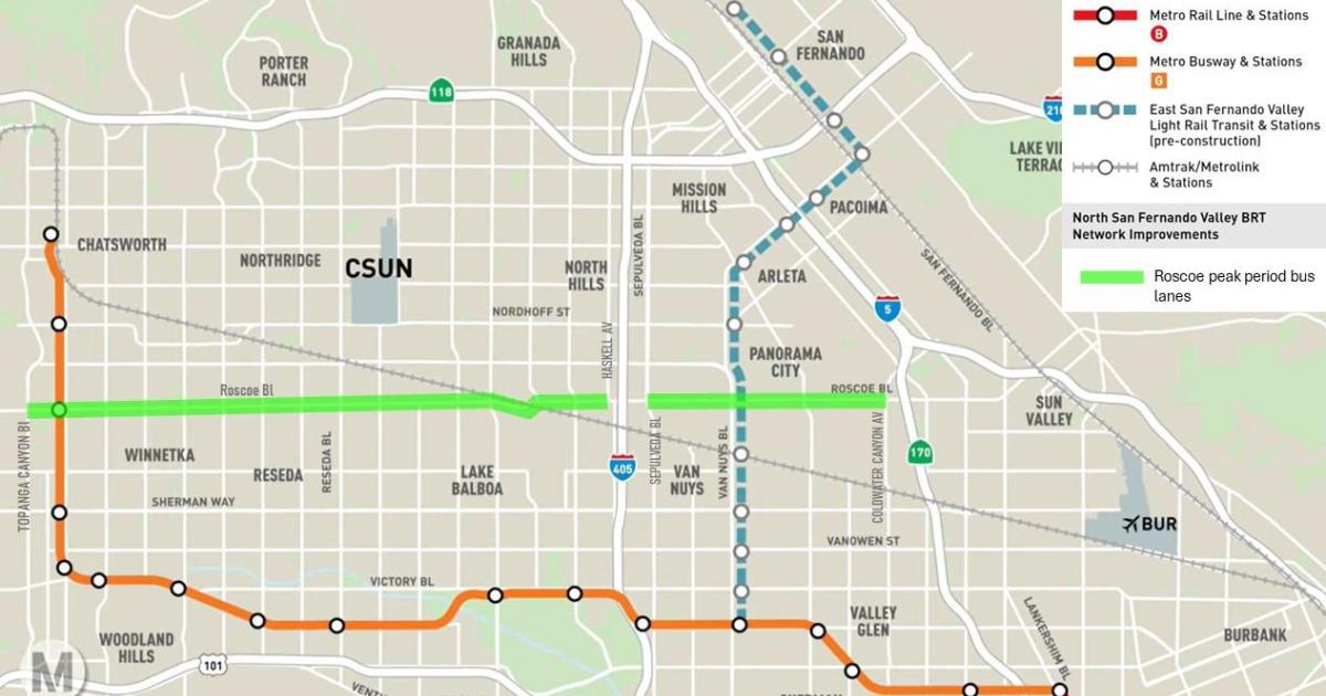 Peak hour Bus Lanes Coming To Roscoe Boulevard Urbanize LA peak-hour-bus-lanes-coming-to-roscoe-boulevard-urbanize-la